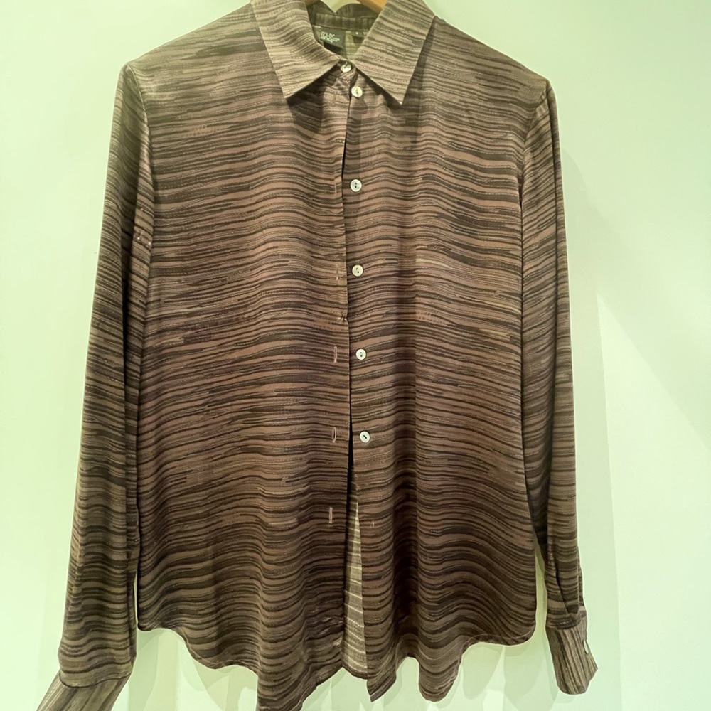 100% Silk Ishyu vintage blouse